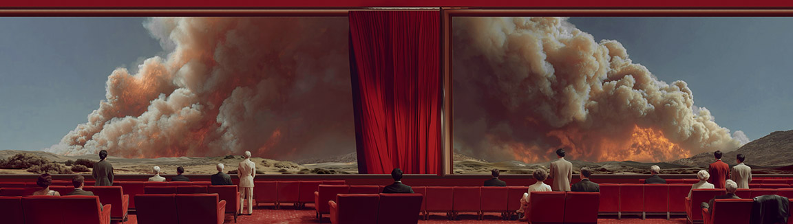 Louis-Paul Caron, “Fires” series, 2026